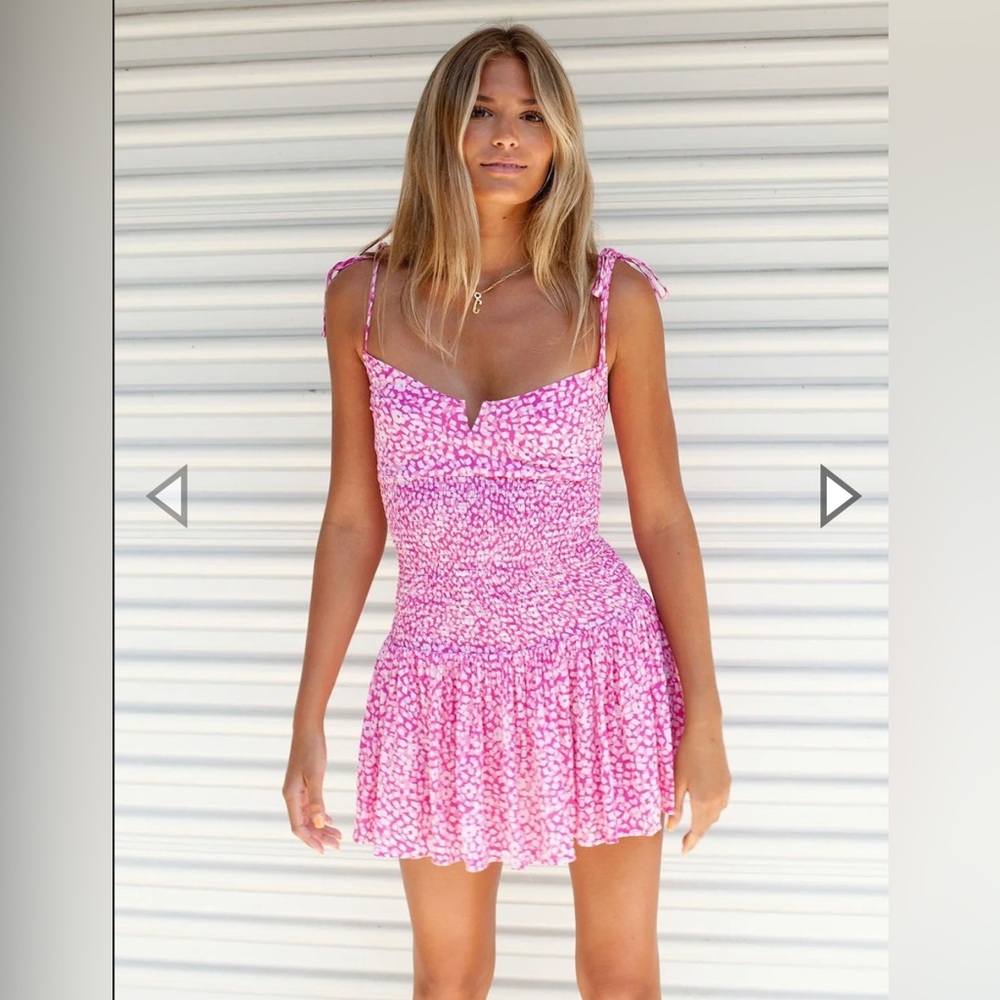 Isabelle’s Cabinet Girl Next Door Pink Ice Dress